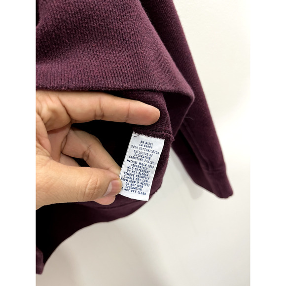 Polo Ralph Lauren Mens Loop Button Shawl Collar Sweater S Academia Preppy Maroon - Picture 8 of 13